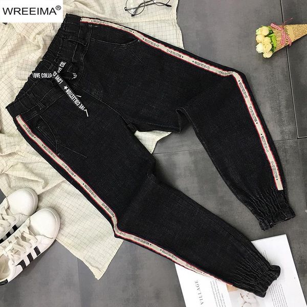 women's jeans women vintage high waist stretch skinny denim female tassel pencil pant letter printing ankle-length slim trouser z929, Blue
women's jeans women vintage high waist stretch skinny denim female tassel pencil pant letter printing ankle-length slim trouser z929, Blue