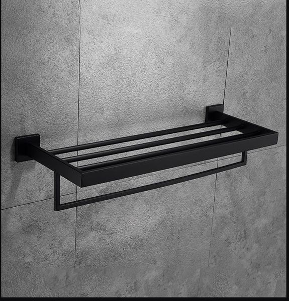 towel racks sus304 stainless steel black square bathroom shelves rack bar hanging holder bath rail hanger toilet stand
towel racks sus304 stainless steel black square bathroom shelves rack bar hanging holder bath rail hanger toilet stand