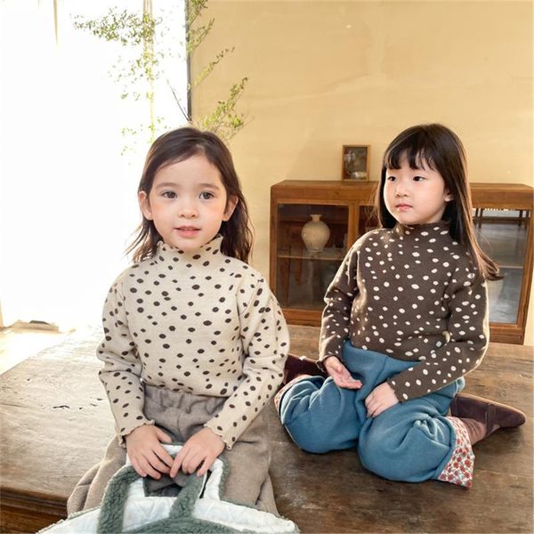 pullover autumn winter baby girls thick knitted warm dot base sweaters kids casual all-match high collar pullovers, Blue
pullover autumn winter baby girls thick knitted warm dot base sweaters kids casual all-match high collar pullovers, Blue