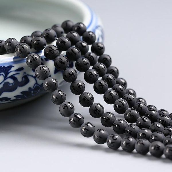 other natural stone round black obsidian matte six-word mantra bead 8 10 12 14 16mm beads for jewelry making diy bracelet necklace
other natural stone round black obsidian matte six-word mantra bead 8 10 12 14 16mm beads for jewelry making diy bracelet necklace