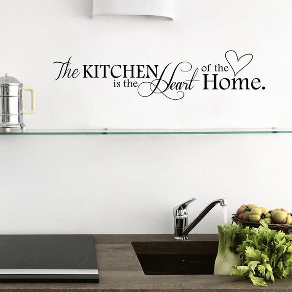 window stickers the kitchen is heart of home wall customizable creative art make your cooking more nice
window stickers the kitchen is heart of home wall customizable creative art make your cooking more nice