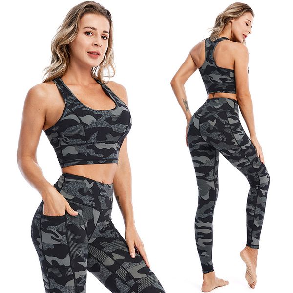 women's tracksuits print yoga set sports suit for fitness dry fit gym clothing workout clothes sportswear female 2 pcs xl 2fnl, Gray
women's tracksuits print yoga set sports suit for fitness dry fit gym clothing workout clothes sportswear female 2 pcs xl 2fnl, Gray
