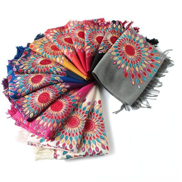 scarves 70*180cm retro ethnic style women shawl print geometric sunflower dual-use imitation cashmere tassel men scarf, Blue;gray
scarves 70*180cm retro ethnic style women shawl print geometric sunflower dual-use imitation cashmere tassel men scarf, Blue;gray