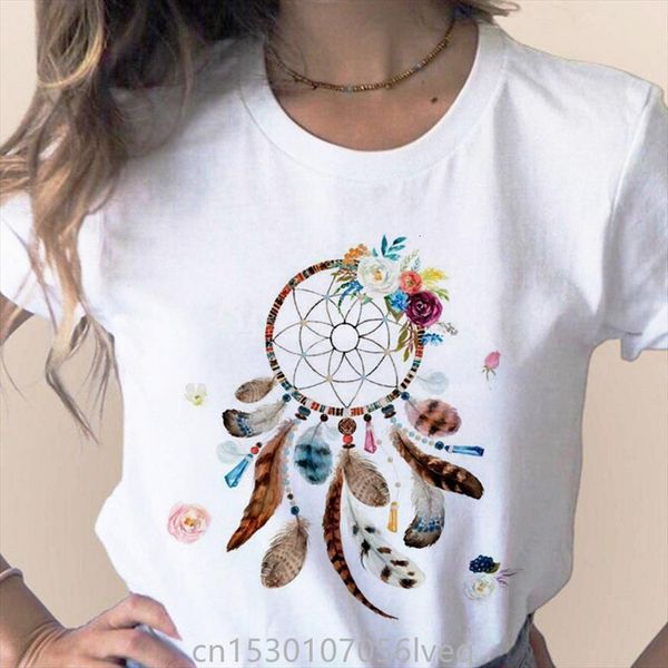and womens flower dreamcatcher harajuku mens t shirts women o neck kawaii street summer casual clothing drop ship, White;black
and womens flower dreamcatcher harajuku mens t shirts women o neck kawaii street summer casual clothing drop ship, White;black