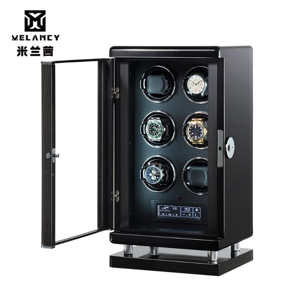 watch boxes & cases winder box case storage shaker display automatic wooden five motors 6 slots rotation holder organizer, Black;blue
watch boxes & cases winder box case storage shaker display automatic wooden five motors 6 slots rotation holder organizer, Black;blue