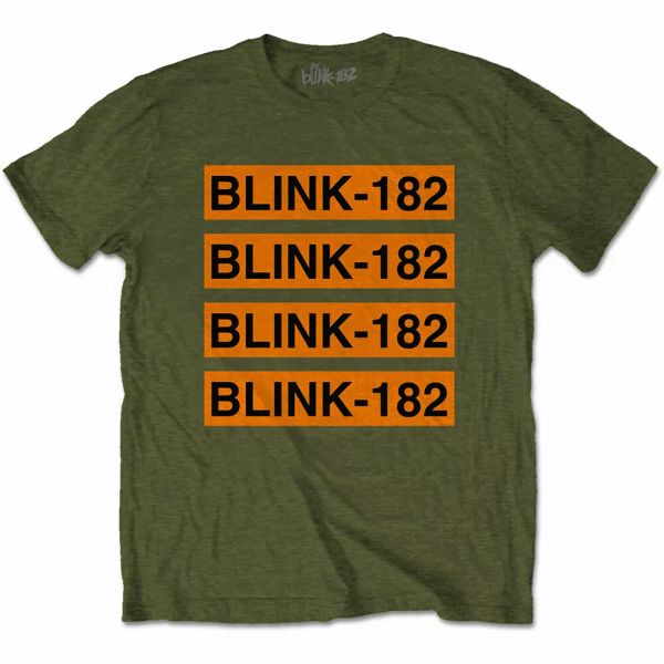 blink - 182 log repeat licensed men t-shirt, White;black 
blink - 182 log repeat licensed men t-shirt, White;black