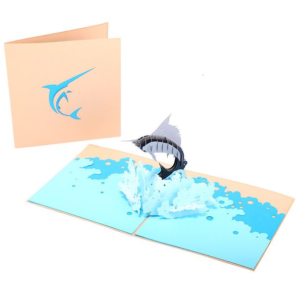 silhouettes paper carving greeting card sailfish korea creative 3d three-dimensional handmade mid autumn festival message blessing
silhouettes paper carving greeting card sailfish korea creative 3d three-dimensional handmade mid autumn festival message blessing
