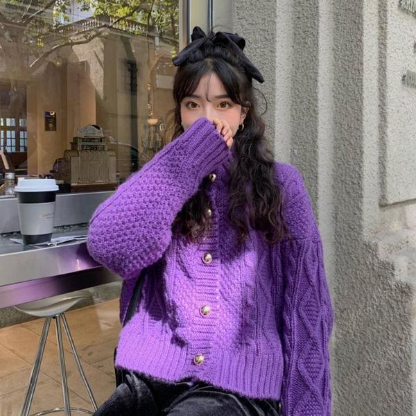 women's knits & tees women 2021 autumn winter o-neck sweater coats female loose cardigan overcoats ladies short long sleeve knit jacket, White
women's knits & tees women 2021 autumn winter o-neck sweater coats female loose cardigan overcoats ladies short long sleeve knit jacket, White