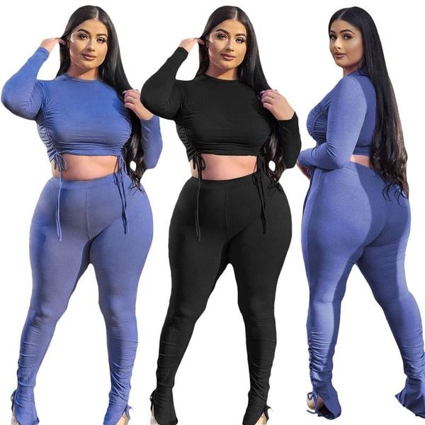 plus size tracksuits zkyzwx knitted two piece set long sleeve bandage crop sweatpants women fall outfits tracksuit casual matching sets, Black
plus size tracksuits zkyzwx knitted two piece set long sleeve bandage crop sweatpants women fall outfits tracksuit casual matching sets, Black