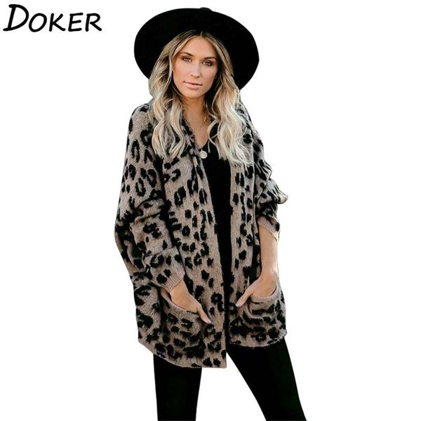 women leopard knitted cardigan autumn winter long sleeve fashion loose oversized ladies cardigans casual pull sweaters coat 210604, White
women leopard knitted cardigan autumn winter long sleeve fashion loose oversized ladies cardigans casual pull sweaters coat 210604, White
