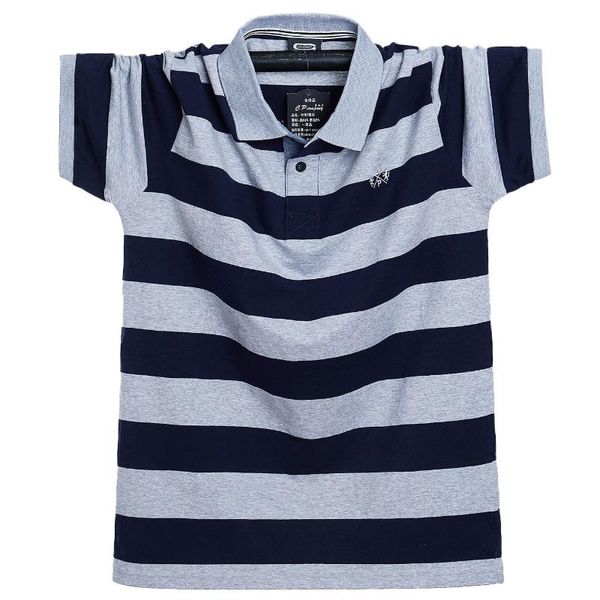 men's polos gersri men casual breathable large size 6xl striped short sleeve shirt summer cotton business clothes top, White;black
men's polos gersri men casual breathable large size 6xl striped short sleeve shirt summer cotton business clothes top, White;black