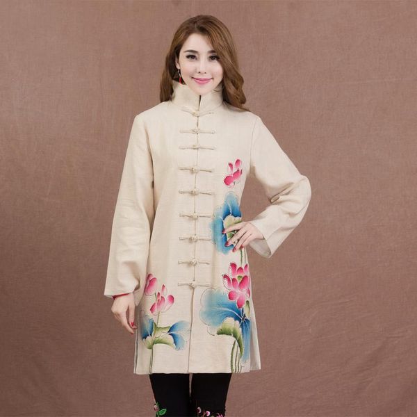 women's jackets fashion arrival nationality style festival chinese traditional cotton linen jacket coat xl xxl 0108, Black;brown
women's jackets fashion arrival nationality style festival chinese traditional cotton linen jacket coat xl xxl 0108, Black;brown