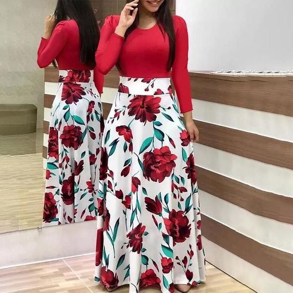 casual dresses autumn women elegant flower print dress bohemia long sleeve 2021 winter ladies party maxi vestidos plus size, Black;gray
casual dresses autumn women elegant flower print dress bohemia long sleeve 2021 winter ladies party maxi vestidos plus size, Black;gray