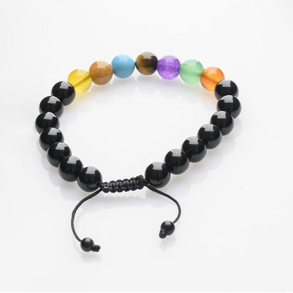 beaded, strands 100% natural black agates stone bracelet mens women 7 chakra 8mm smooth beaded braslet accessories pulseras jewelry gift
beaded, strands 100% natural black agates stone bracelet mens women 7 chakra 8mm smooth beaded braslet accessories pulseras jewelry gift