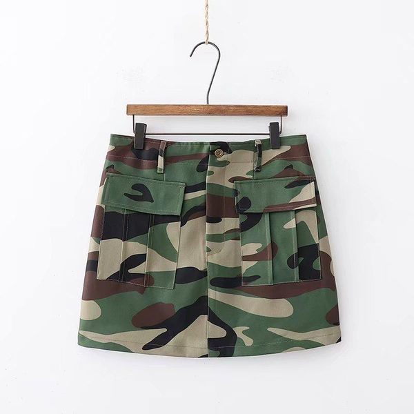 skirts asds women chic camouflage print mini skirt army style faldas mujer pockets retro female casual wear a line wqz53183, Black
skirts asds women chic camouflage print mini skirt army style faldas mujer pockets retro female casual wear a line wqz53183, Black