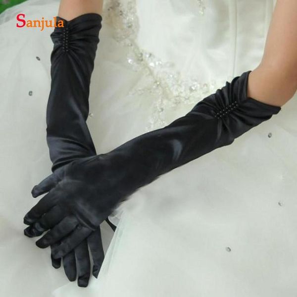 bridal gloves black party for women finger satin wedding glove marriage accessory guantes boda 10 pieces wholesale s04, White
bridal gloves black party for women finger satin wedding glove marriage accessory guantes boda 10 pieces wholesale s04, White