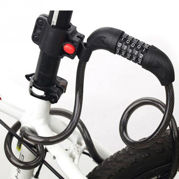 bike locks lock 5 digit code combination bicycle security cable spiral cycling outdoor riding equipment
bike locks lock 5 digit code combination bicycle security cable spiral cycling outdoor riding equipment