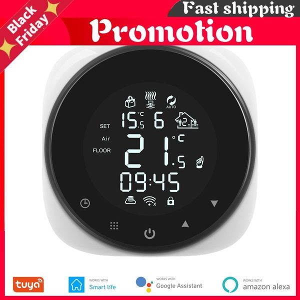 smart home control tuya wifi thermostat temperature controller for water/electric floor heating/water gas boiler works with alexa google
smart home control tuya wifi thermostat temperature controller for water/electric floor heating/water gas boiler works with alexa google