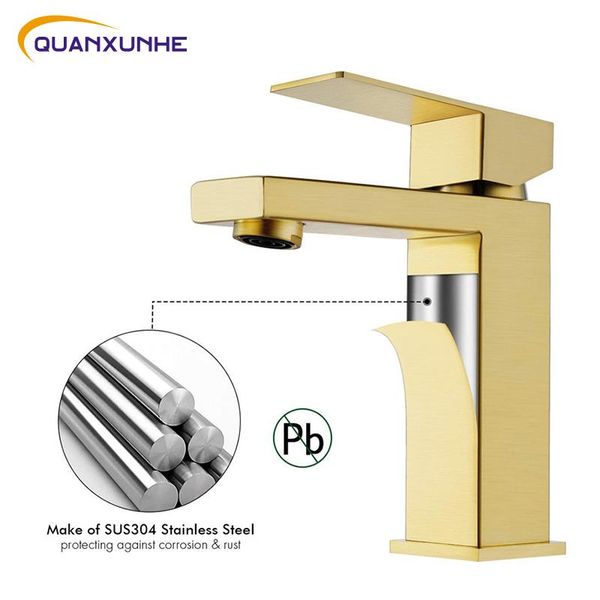 bathroom sink faucets quanxunhe 304 stainless steel faucet single hole modern basin handle cold mixer tap
bathroom sink faucets quanxunhe 304 stainless steel faucet single hole modern basin handle cold mixer tap