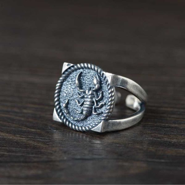 cluster rings s925 real silver fashion scorpion open ring for men thai retro round band jewelry gift, Golden;silver
cluster rings s925 real silver fashion scorpion open ring for men thai retro round band jewelry gift, Golden;silver