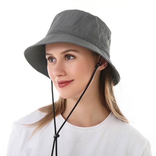 wide brim hats girls adjustable bucket hat women solid casual fisherman outdoors summer beach cap ladies sun protection chin strap fall fash, Blue;gray
wide brim hats girls adjustable bucket hat women solid casual fisherman outdoors summer beach cap ladies sun protection chin strap fall fash, Blue;gray