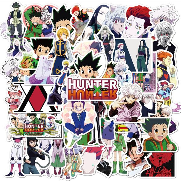 100 pcs full-time hunter anime graffiti waterproof skateboard travel suitcase phone lapluggage stickers cute kids girl toys
100 pcs full-time hunter anime graffiti waterproof skateboard travel suitcase phone lapluggage stickers cute kids girl toys