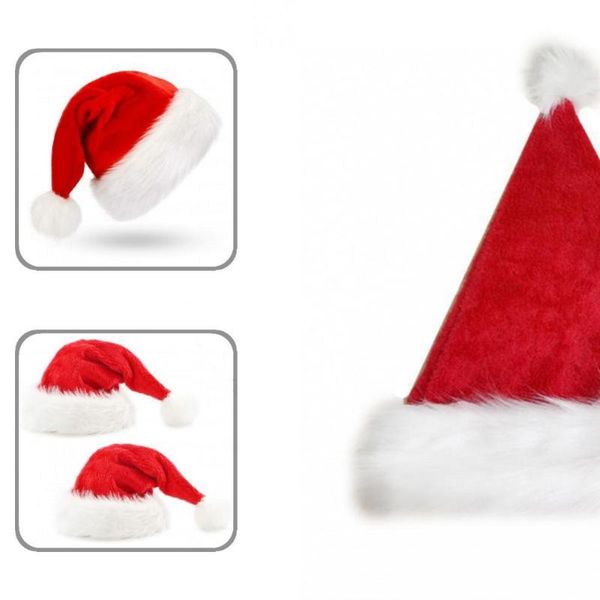 party hats eco-friendly stylish christmas santa hat breathable decorative for girl