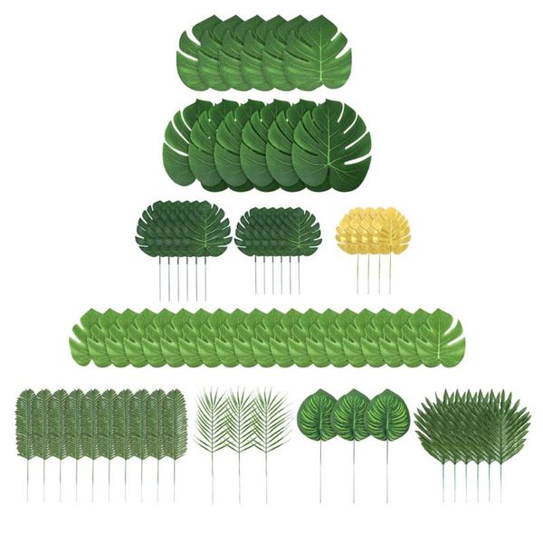 novelty items 70pcs artificial tropical leaves decorative palm for luau hawaiian party
novelty items 70pcs artificial tropical leaves decorative palm for luau hawaiian party