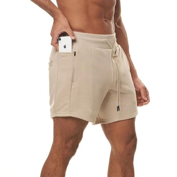 en's shorts trend versatile 2021 running sports fitness pants multi pocket training cotton cycling gym clothing, White;black
en's shorts trend versatile 2021 running sports fitness pants multi pocket training cotton cycling gym clothing, White;black