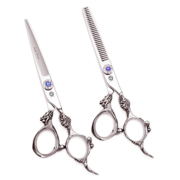 hair scissors for hairdresser 6" 5.5" japan 440c purple dragon cutting set salon haircut thinning shears add case 9004#
hair scissors for hairdresser 6" 5.5" japan 440c purple dragon cutting set salon haircut thinning shears add case 9004#