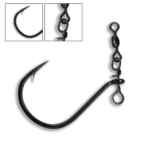 5pcs down s rig hook drop swivel wide gap with barbed for soft worm bass fishing iscas pesca hooks
5pcs down s rig hook drop swivel wide gap with barbed for soft worm bass fishing iscas pesca hooks