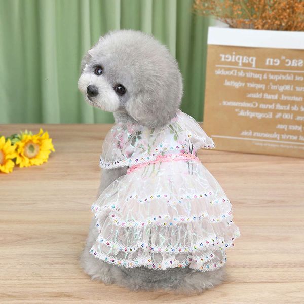 the dog clothes pet spring and summer sequin cake skirt dog cat clothes wedding dress
the dog clothes pet spring and summer sequin cake skirt dog cat clothes wedding dress