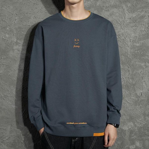 men's hoodies & sweatshirts hoodie embroidery pattern sweatshirt spring and autumn casual o-neck pullover, Black
men's hoodies & sweatshirts hoodie embroidery pattern sweatshirt spring and autumn casual o-neck pullover, Black