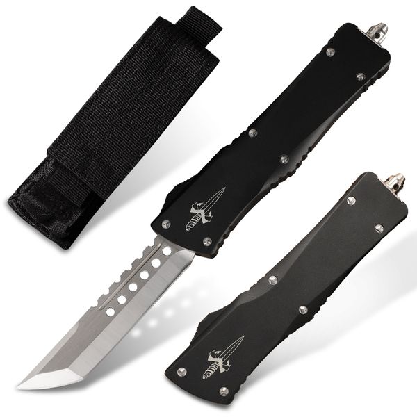 d2 steel blade automatic knife double action edc pocket self-defense camping tactics bench outdoor fighting survival practical hiking automa
d2 steel blade automatic knife double action edc pocket self-defense camping tactics bench outdoor fighting survival practical hiking automa