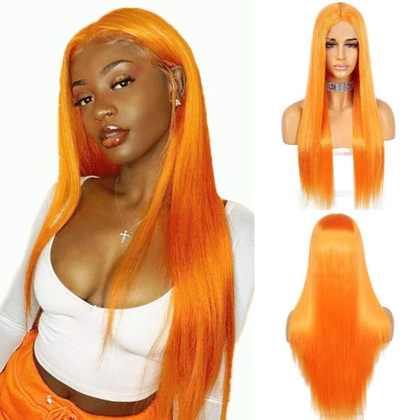 synthetic wigs silky straight cosplay heat resistant fiber hair for women girls middle part orange color machine made wig, Black
synthetic wigs silky straight cosplay heat resistant fiber hair for women girls middle part orange color machine made wig, Black