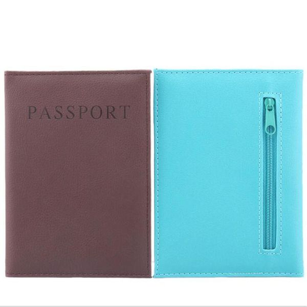 card holders 2021 holder pu leather travel passport cover promotional case wallet paspoort pakket, Brown;gray
card holders 2021 holder pu leather travel passport cover promotional case wallet paspoort pakket, Brown;gray