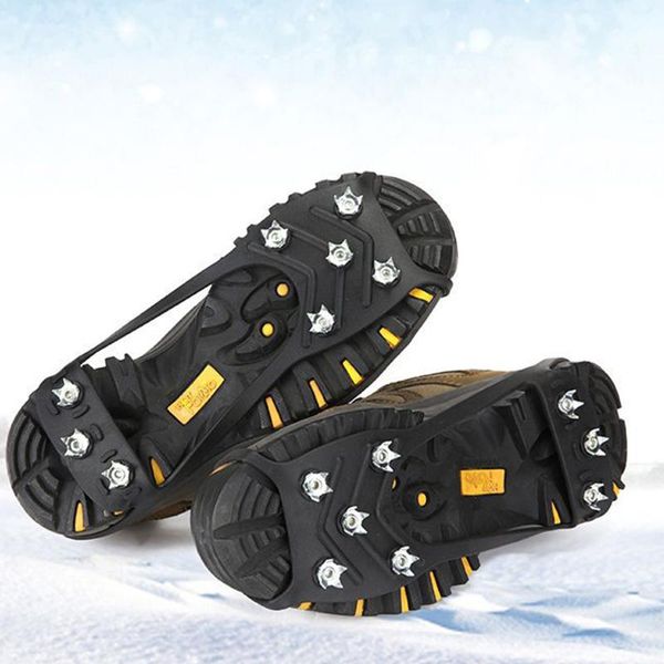 cords, slings and webbing 8 teeth anti-skid shoe spiked grips elastomer climbing shoes cover ice snow cleat crampons
cords, slings and webbing 8 teeth anti-skid shoe spiked grips elastomer climbing shoes cover ice snow cleat crampons