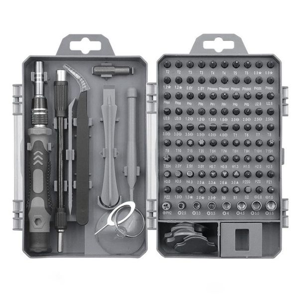 hand tools 115 in 1 screwdriver set bit multi-function precision mobile phone repair device torx hex
hand tools 115 in 1 screwdriver set bit multi-function precision mobile phone repair device torx hex