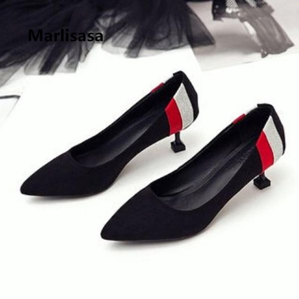 marlisasa femmes talons hauts women fashion sweet light weight flock black high heel shoes lady casual green office pumps f2965 dress
marlisasa femmes talons hauts women fashion sweet light weight flock black high heel shoes lady casual green office pumps f2965 dress