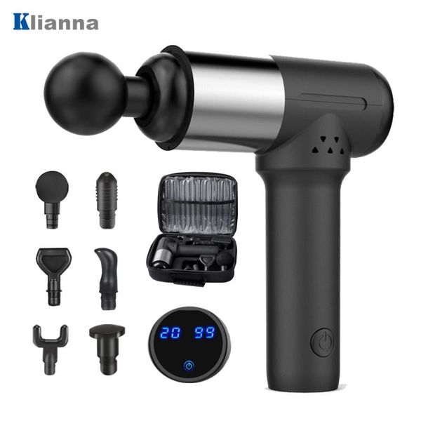 massage gun lcd touch deep muscle fascial body massager relaxation slimming tissue percussion fitness equipment 20 speed
massage gun lcd touch deep muscle fascial body massager relaxation slimming tissue percussion fitness equipment 20 speed