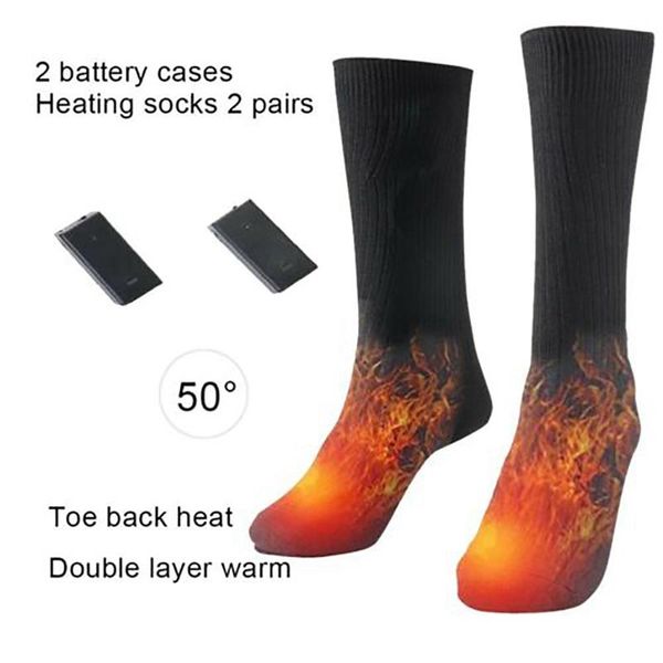 sports socks electric heated comfortable warm lightweight battery powered cotton winter cold weather foot warmer for ice hiking hunting, Black
sports socks electric heated comfortable warm lightweight battery powered cotton winter cold weather foot warmer for ice hiking hunting, Black