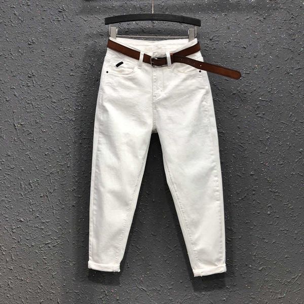 stretch white high waist jean spring autumn harajuku loose casual cargo pants thin daddy harem 210531, Blue
stretch white high waist jean spring autumn harajuku loose casual cargo pants thin daddy harem 210531, Blue