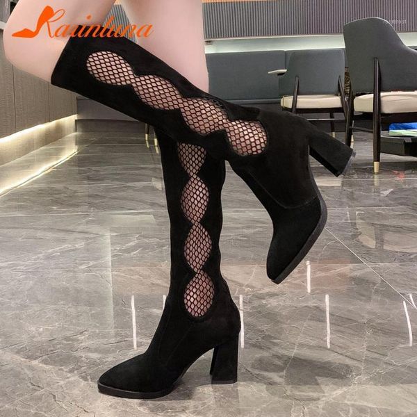 boots women's 2021 arrival wholesale shoes flock knee high spike heels pointed toe solid big size 401, Black
boots women's 2021 arrival wholesale shoes flock knee high spike heels pointed toe solid big size 401, Black