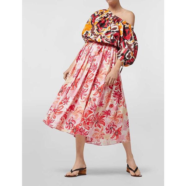 women's tracksuits 8.10 2021 drawstring lace up cotton floral print short sleeve shirt or big swing pleated midi skirt set, Gray
women's tracksuits 8.10 2021 drawstring lace up cotton floral print short sleeve shirt or big swing pleated midi skirt set, Gray