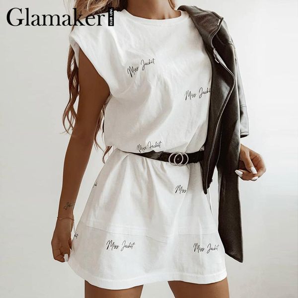 casual dresses glamaker letter printed loose women dress sleeveless summer spring short 2021 fashion holiday mini, Black;gray
casual dresses glamaker letter printed loose women dress sleeveless summer spring short 2021 fashion holiday mini, Black;gray