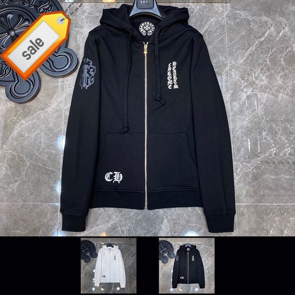 street tide ch crowe's heart cross new leisure hip hop high street zipper cardigan sweater 8064, Black
street tide ch crowe's heart cross new leisure hip hop high street zipper cardigan sweater 8064, Black
