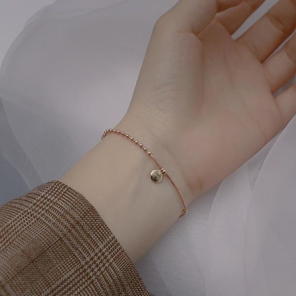 link, chain ihues simple letter lucky beads bracelet for women girl gift stainless steel jewellery friendship bracelets, Black
link, chain ihues simple letter lucky beads bracelet for women girl gift stainless steel jewellery friendship bracelets, Black