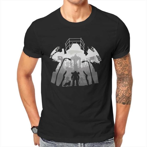 men's t-shirts fallout dweller game fabric tshirt shadow basic t shirt homme men tee ofertas trendy, White;black
men's t-shirts fallout dweller game fabric tshirt shadow basic t shirt homme men tee ofertas trendy, White;black