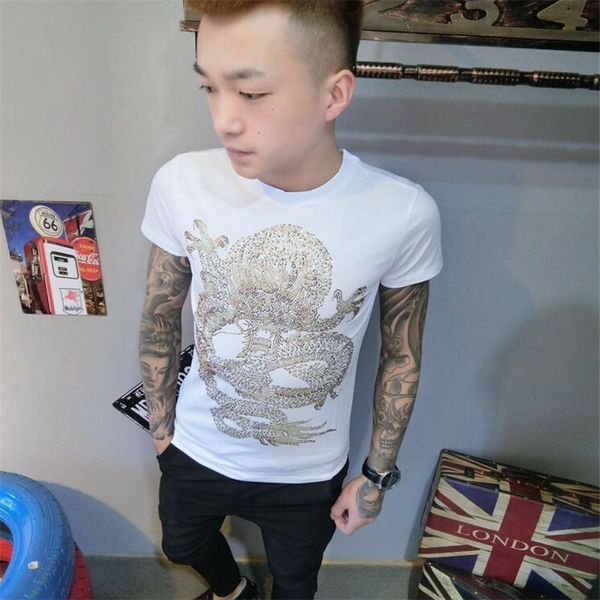 men's t-shirts european design fashion short sleeved t-shirt summer tshirt, White;black
men's t-shirts european design fashion short sleeved t-shirt summer tshirt, White;black