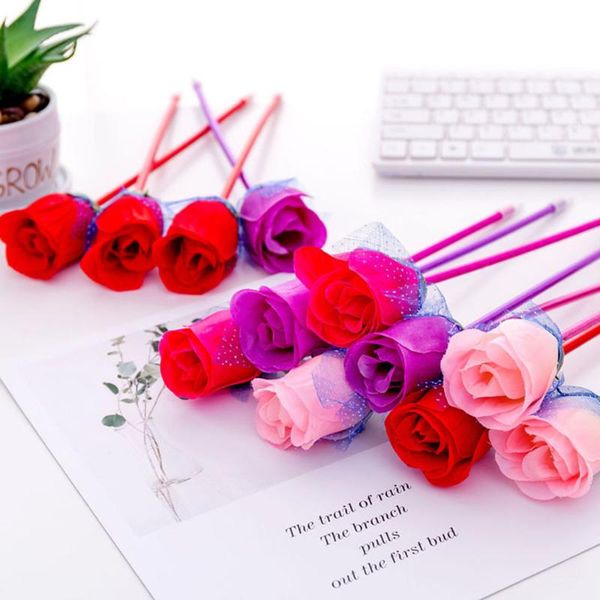 ballpoint pens limitshows artificial rose flowers pen kawaii slim roller ball for writing girls gift novelty stationery school, Blue;orange
ballpoint pens limitshows artificial rose flowers pen kawaii slim roller ball for writing girls gift novelty stationery school, Blue;orange